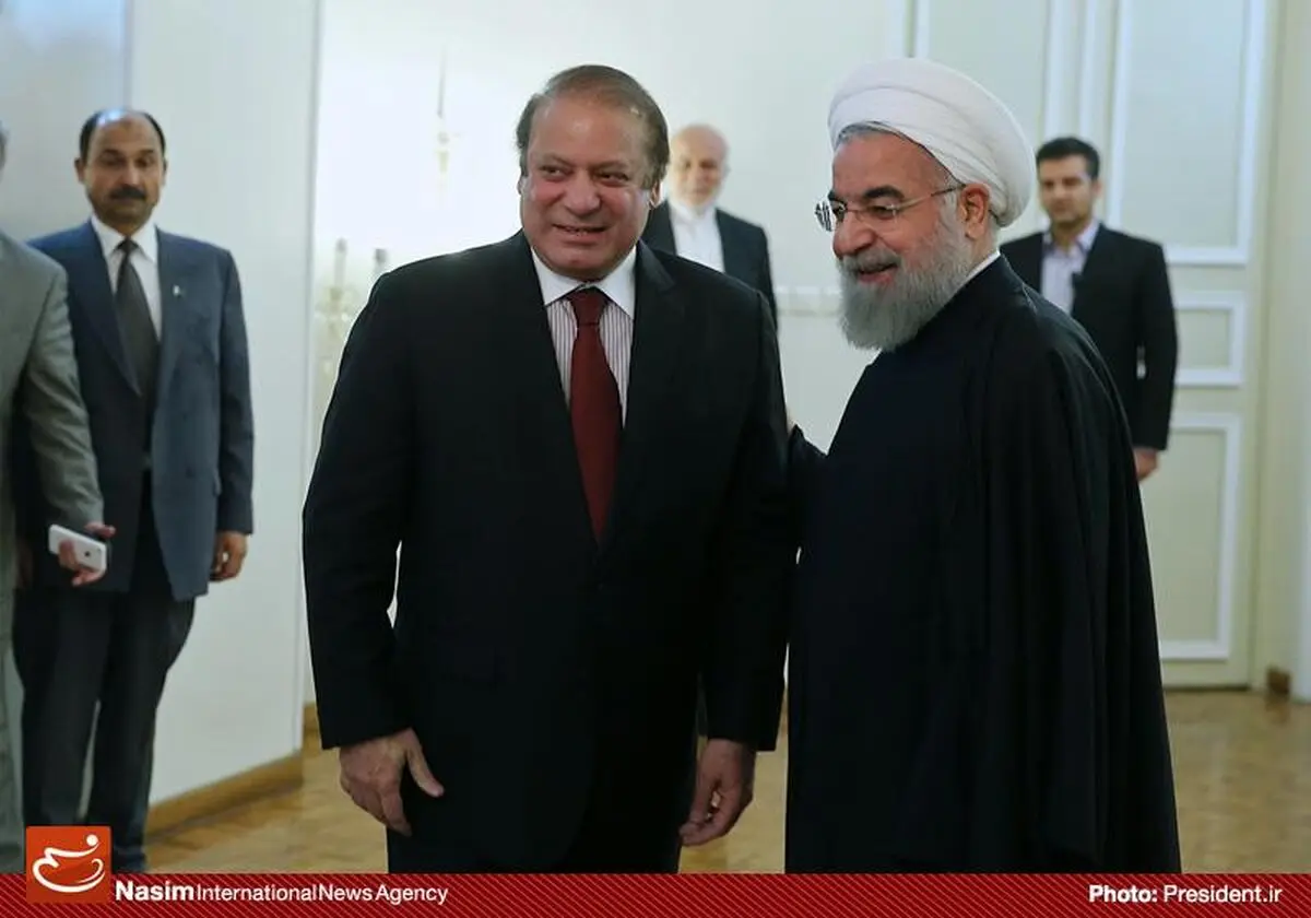 روحانی: آقای نواز شریف از اینکه عمل جراحی موفقیت آمیزی داشتید بسیار خرسندیم