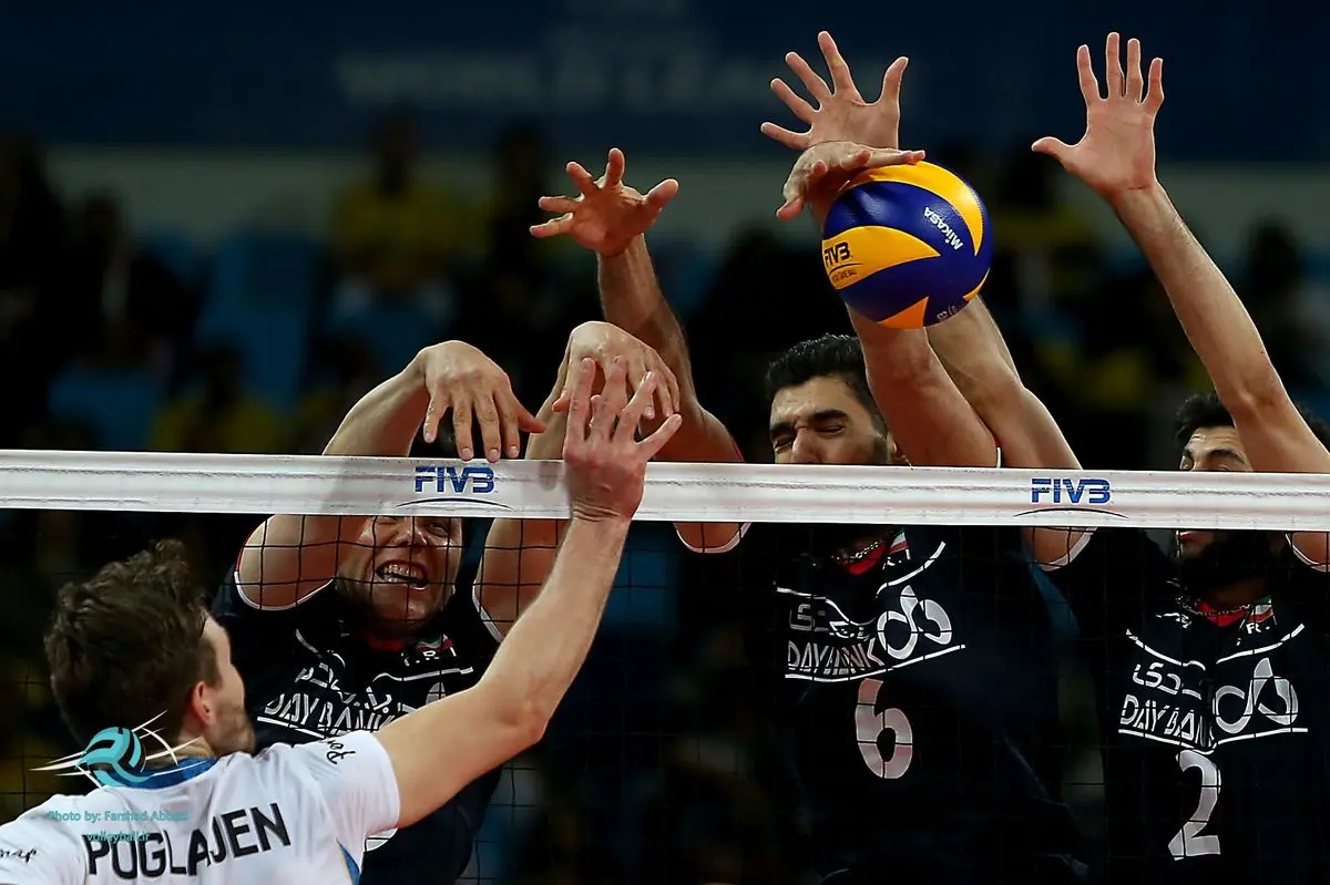 نظرات بازیکنان تیم ملی والیبال پس از پیروزی مقابل آرژانتین