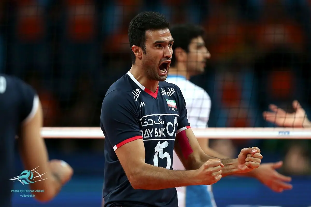 گزارش تصویری:: شادی ملی‌پوشان والیبال ایران در دیدار با شاگردان ولاسکو