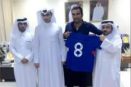 پولادی رسما با الشحانیه قطر تمدید کرد+عکس