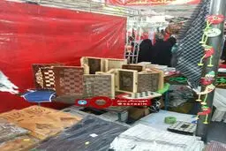 فروش زیورآلات و آلات قمار در نمایشگاه قرآن کرمان