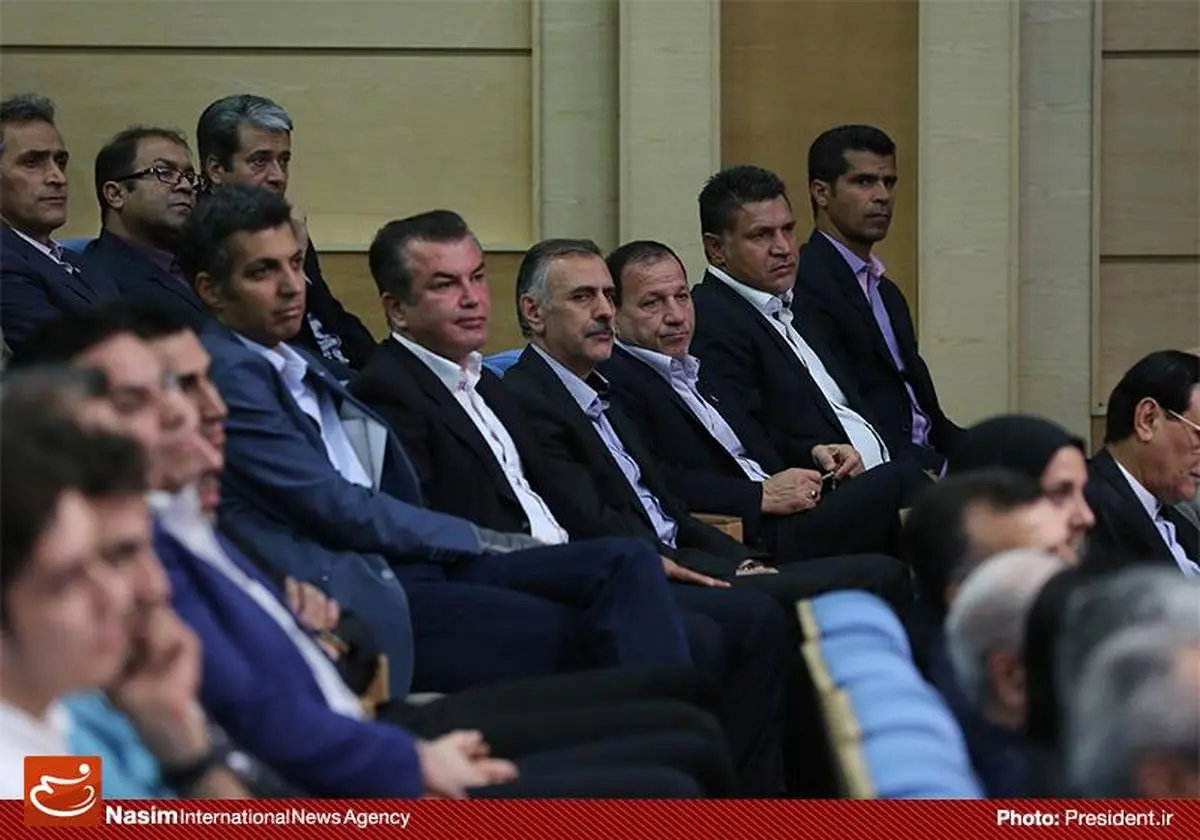 ضیافت افطاری رئیس‌جمهور با ورزشکاران