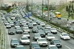 جوی آرام و تردد روان در جاده‌های کشور
