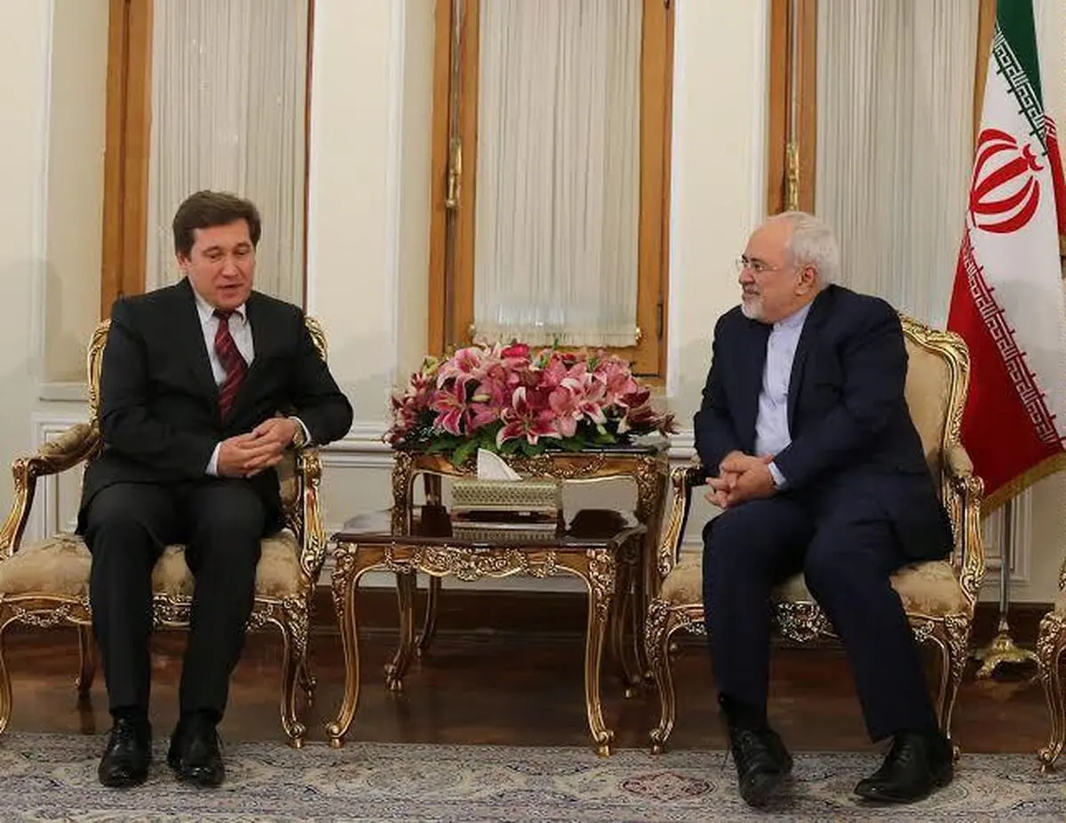 دیدار خداحافظی سفیر سابق بلاروس با ظریف برگزار شد