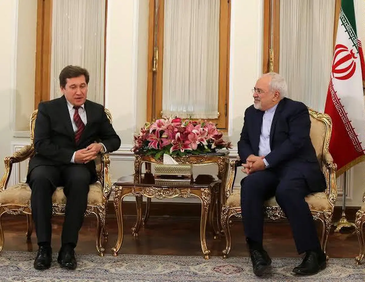 دیدار خداحافظی سفیر سابق بلاروس با ظریف برگزار شد