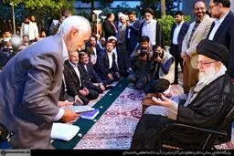 جمعی از شاعران و اهالی فرهنگ و ادب با رهبر انقلاب دیدار کردند + تصاویر