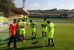 تمرینات پیکان با حضور بازیکنان جدید این تیم با GPS برگزار شد + عکس