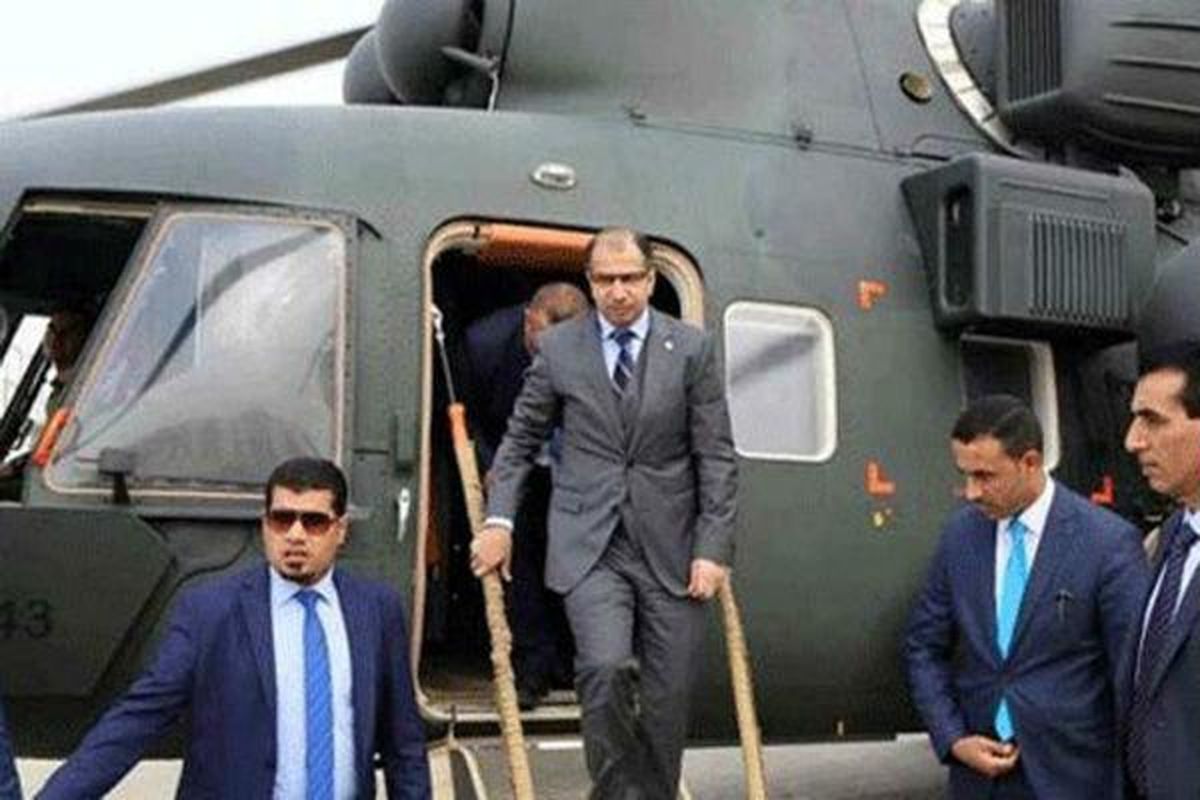 بازدید رئیس پارلمان عراق از شهر آزاد شده "فلوجه"