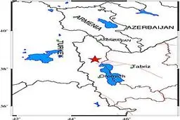 زلزله ۴.۳ ریشتری خوی را لرزاند