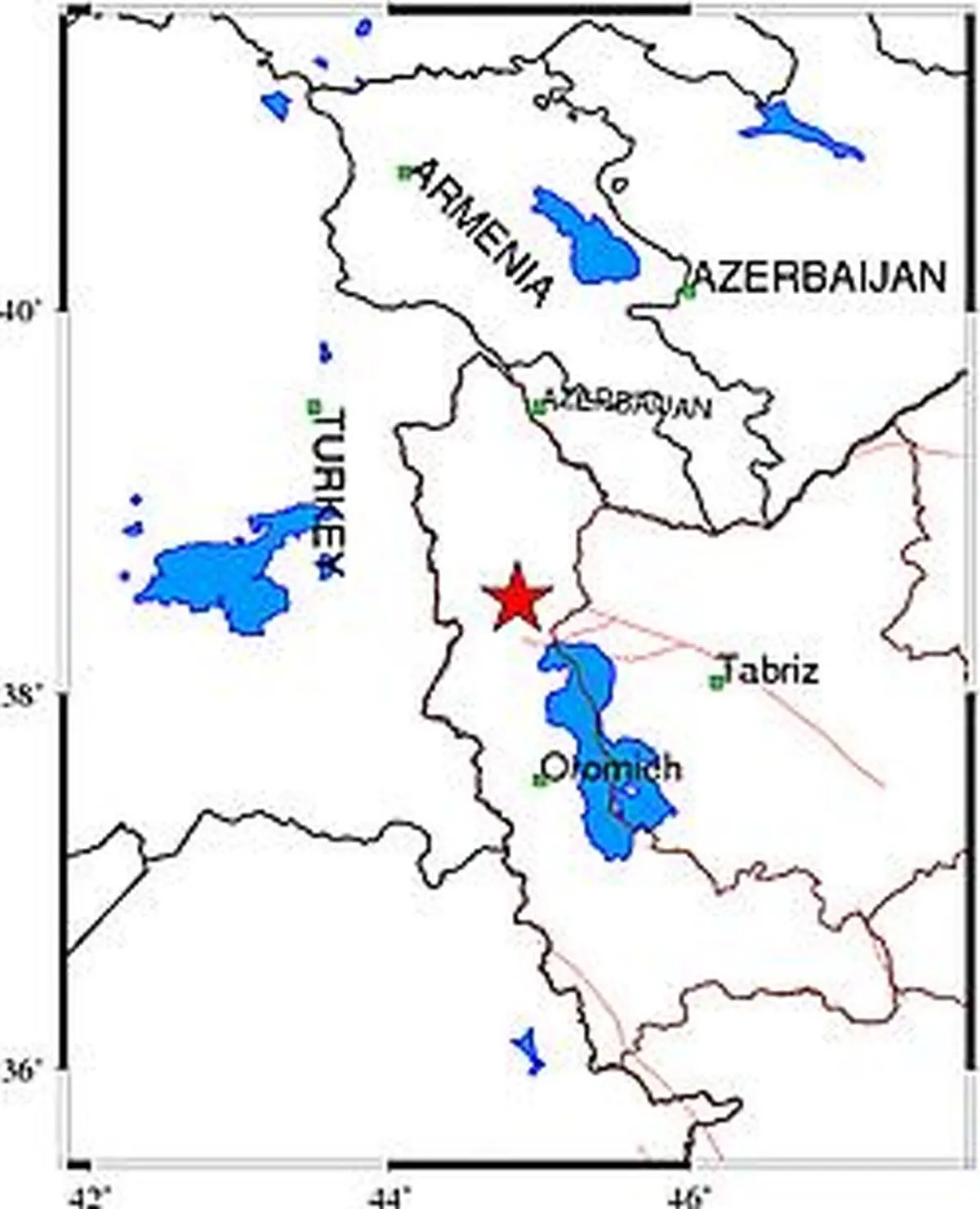 زلزله ۴.۳ ریشتری خوی را لرزاند