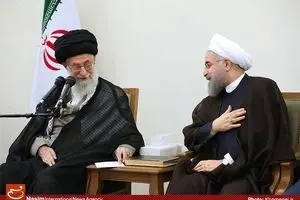 دیدار رئیس‌جمهور و اعضای هیأت دولت با رهبر معظم انقلاب
