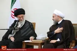 دیدار رئیس‌جمهور و اعضای هیأت دولت با رهبر معظم انقلاب