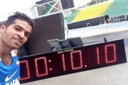 تفتیان رکورد ایران را شکست و قهرمان ورلد چلنج اسپانیا شد