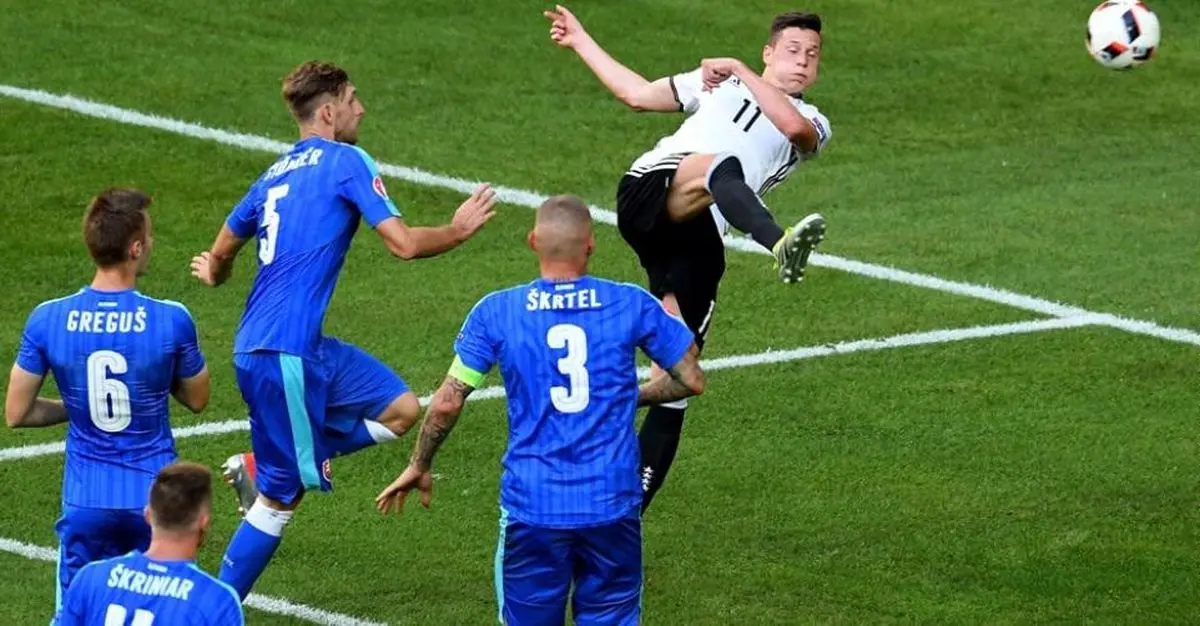 دراکسلر بهترین بازیکن دیدار آلمان و اسلواکی شد+عکس