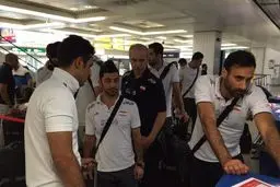 بازگشت تیم ملی والیبال به تهران