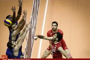 دیدار والیبال ایران و برزیل