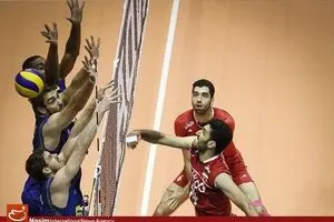 دیدار والیبال ایران و برزیل