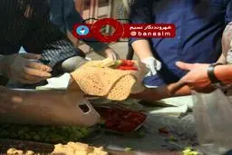توزیع روزانه سه هزار بسته افطاری در منطقه ۷