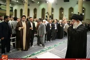 مراسم سوگواری مولای متقیان امام علی(ع) در حضور رهبر معظم انقلاب