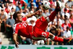 گزارش تصویری:: لهستان به یک‌چهارم نهایی رسید