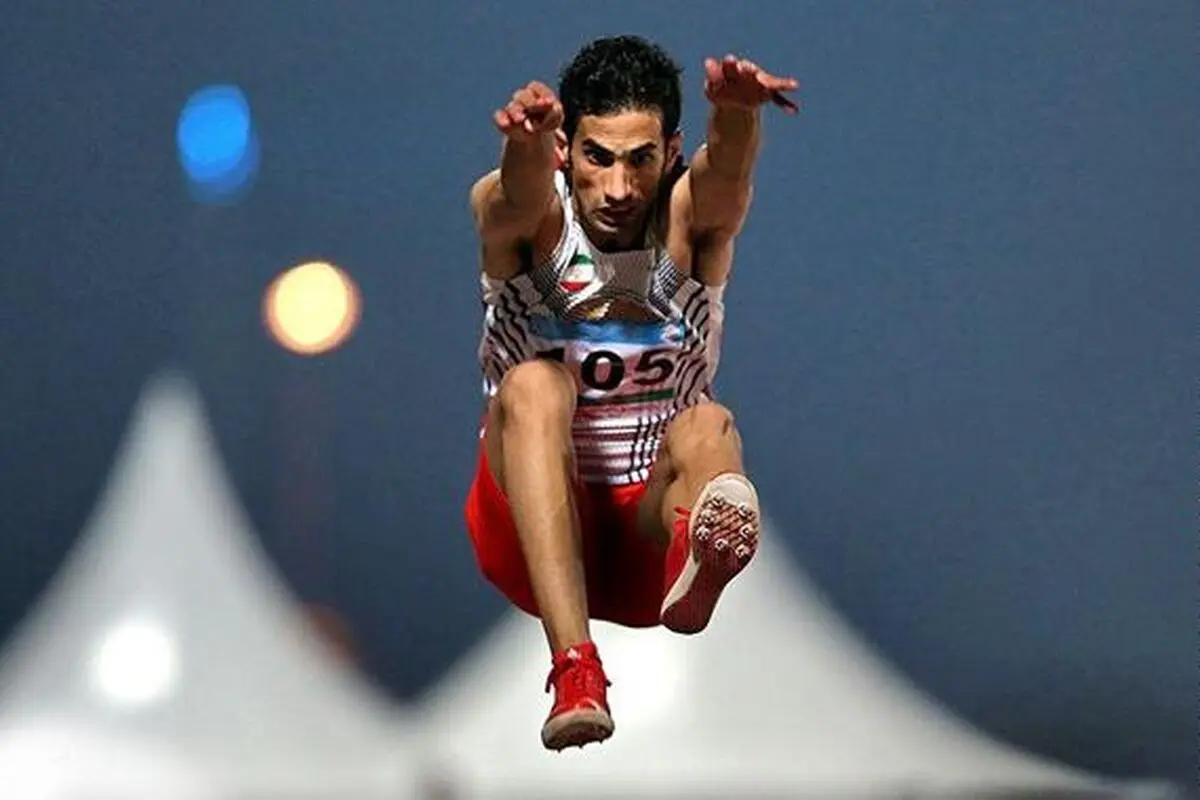 ارزنده در پرش طول المپیکی شد