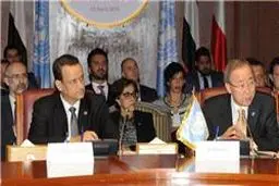 دیدار بان‌‎کی‌‌مون با انصار‌الله و هیأت ریاض در کویت