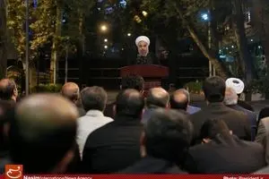 ضیافت افطار رئیس‌جمهور با کارکنان نهاد ریاست جمهوری