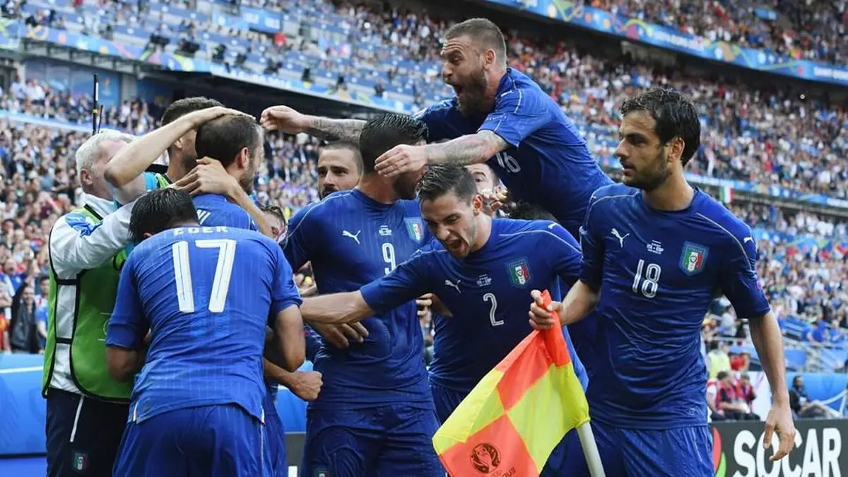 مدافع عنوان قهرمانی حذف شد/ ایتالیا با پیروزی مقابل اسپانیا حریف آلمان در دور بعد شد