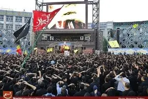 شانزدهمین اجتماع مدافعان حرم در میدان امام حسین(ع)