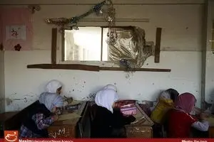 حال و هوای مدارس سوریه همزمان با جنگ این کشور