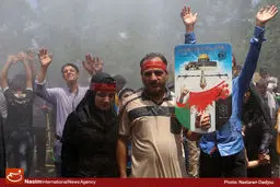 همه مسلمانان آزادی قدس شریف را فریاد بزنند