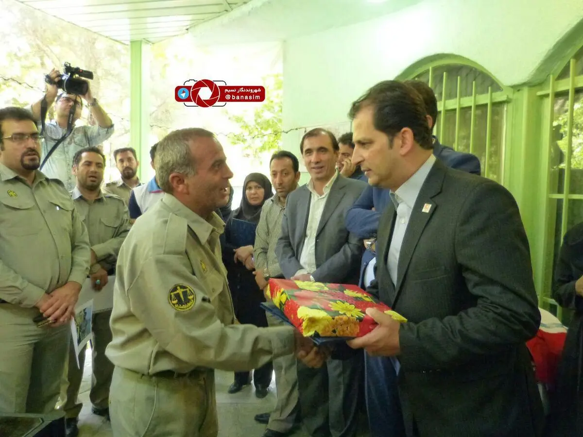 مراسم یادبود و تقدیر از محیط‌بانان استان البرز