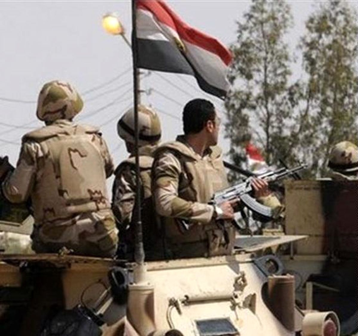 کشته شدن ۳۳ فرد مسلح توسط نیروهای مصری در سینا