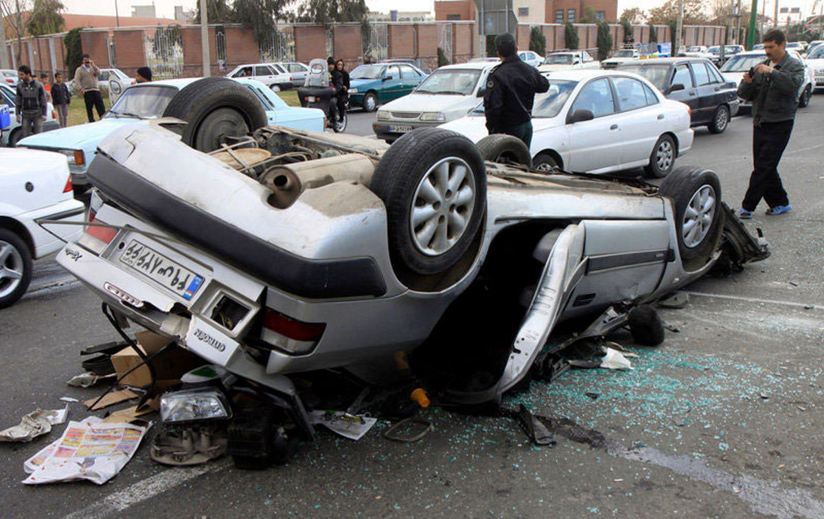 کاهش ۲.۵ درصدی تلفات حوادث رانندگی در دو ماهه نخست سال