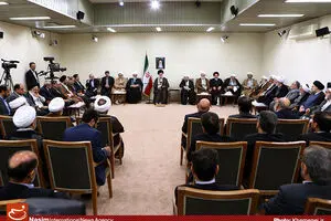 رئیس و مسئولان قوه‌ قضائیه با آیت‌الله خامنه‌ای دیدار می‌کنند