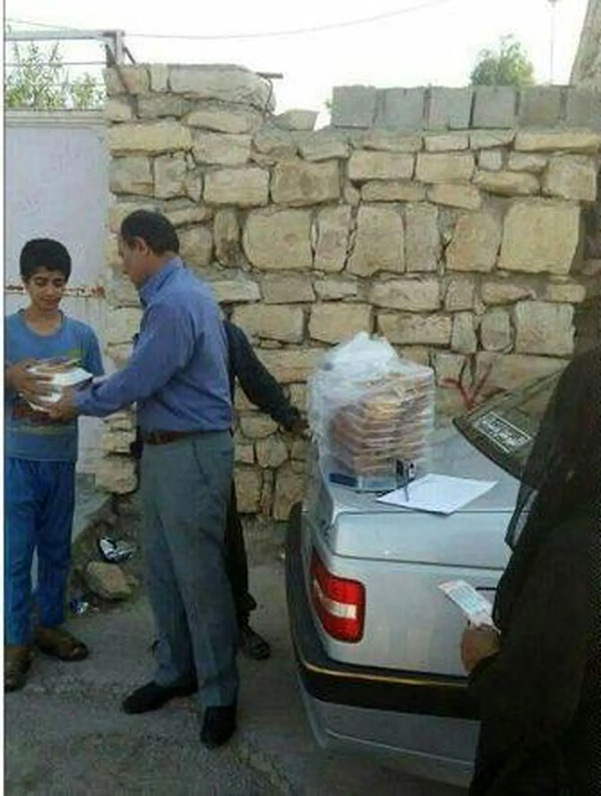 اقدام عجیب کمیته امداد در خوزستان + عکس