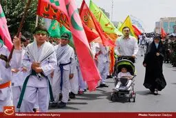 حضور پرشور جامعه ورزش در راهپیمایی روز قدس