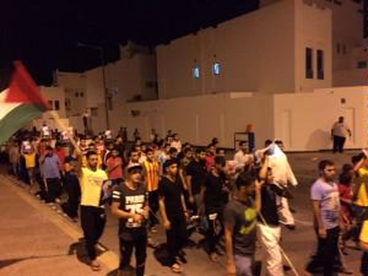 تظاهرات بحرینی‎ها به مناسبت روز قدس
