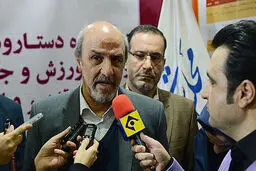 همبستگی وزیر ورزش و جامعه ورزشکاران با ملت فلسطین