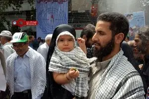 عکس خبری :: تصاویر ارسالی مخاطبان «نسیم آنلاین» از راهپیمایی روز قدس