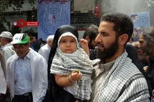 عکس خبری :: تصاویر ارسالی مخاطبان «نسیم آنلاین» از راهپیمایی روز قدس
