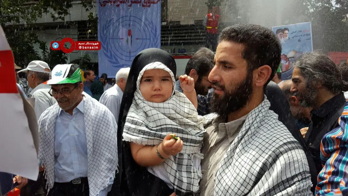 عکس خبری :: تصاویر ارسالی مخاطبان «نسیم آنلاین» از راهپیمایی روز قدس