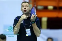 سرمربی تیم والیبال صربستان: از ست سوم به بعد فراموشی گرفتیم/ از این بازی راضی نیستم