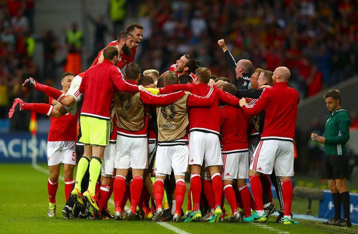 شاهکار یاران بیل برابر شیاطین سرخ/ ولز به نیمه نهایی رسید