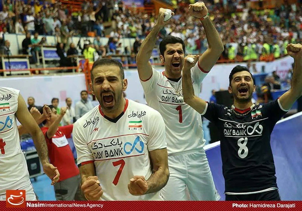لیگ جهانی والیبال - دیدار تیم‌های ایران و صربستان