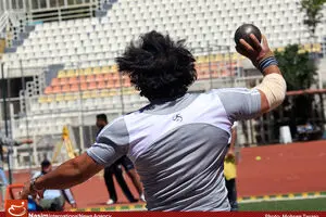 صفاری در پرتاب وزنه چهارم شد