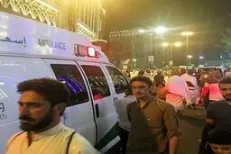 ازدحام جمعیت در 