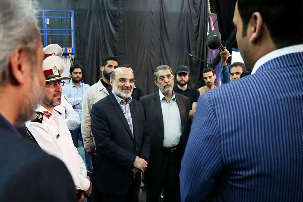 بازدید رئیس رسانه ملی از شبکه‌های یک، سه، پنج، و تهران
