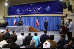جمعی از دانشجویان با رهبر انقلاب دیدار کردند + تصاویر