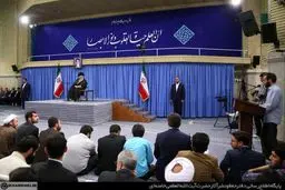 جمعی از دانشجویان با رهبر انقلاب دیدار کردند + تصاویر